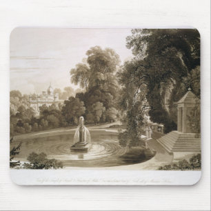 View of the Temple of Suryah and the Fountain of M Mouse Pad