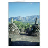 View of the three circular terraces (Front)