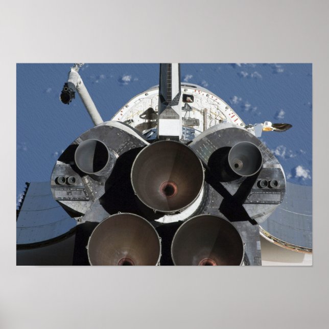 View of the three main engines poster (Front)