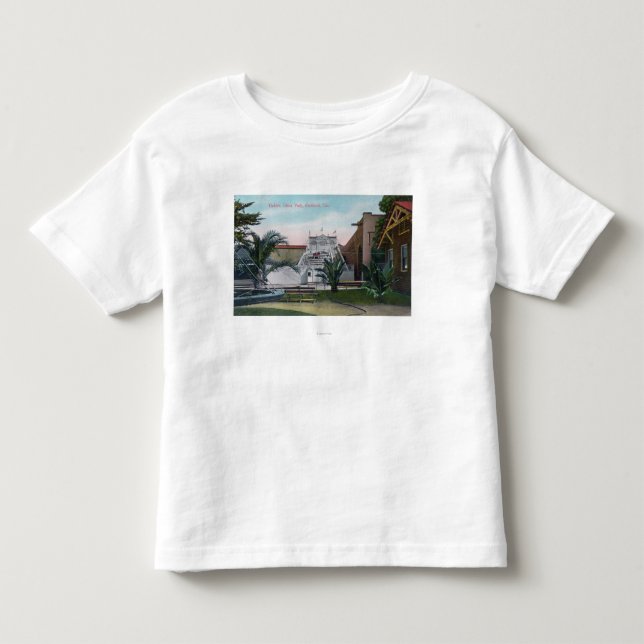 View of the Tickler Ride at Idora Park Toddler T-shirt (Front)