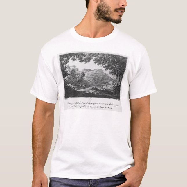 View of the torrent known as La Sanguese T-Shirt (Front)