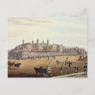 View of the Tower of London Postcard