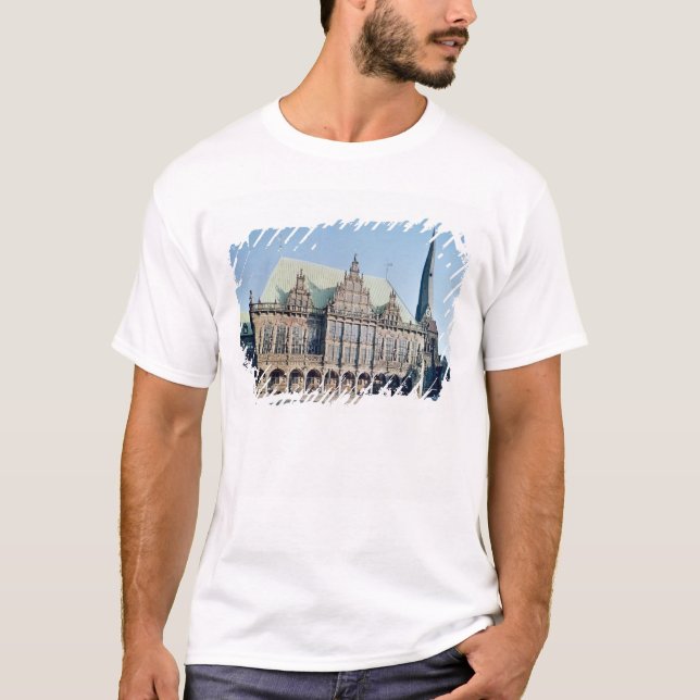View of the Town Hall, built 1405-09 T-Shirt (Front)