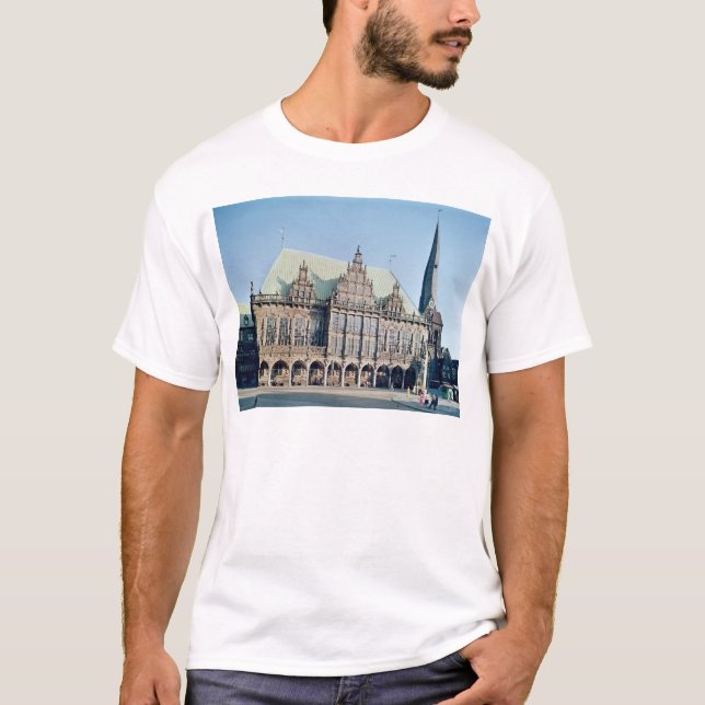 View of the Town Hall, built 1405-09 T-Shirt (Front)