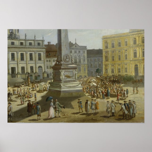 View of the Town Hall, Potsdam Poster (Front)