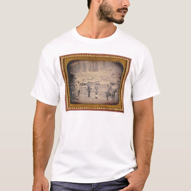 View of the town of Volcano, California (40214) T-Shirt (Front)