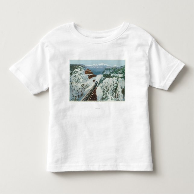 View of the Train at the Summit of the Coast Toddler T-shirt (Front)