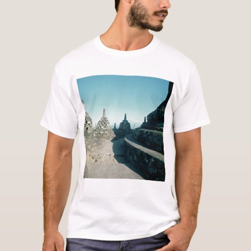 View of the uppermost circular terrace T_Shirt