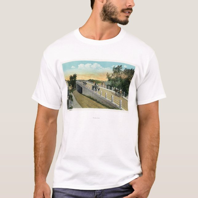 View of the Viaduct T-Shirt (Front)