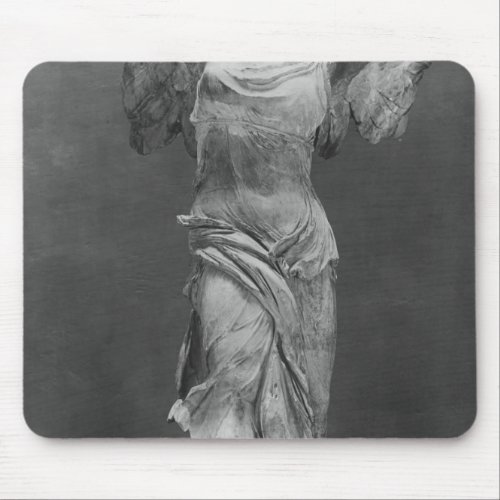 View of the Victory Samothrace in Louvre museum Mouse Pad