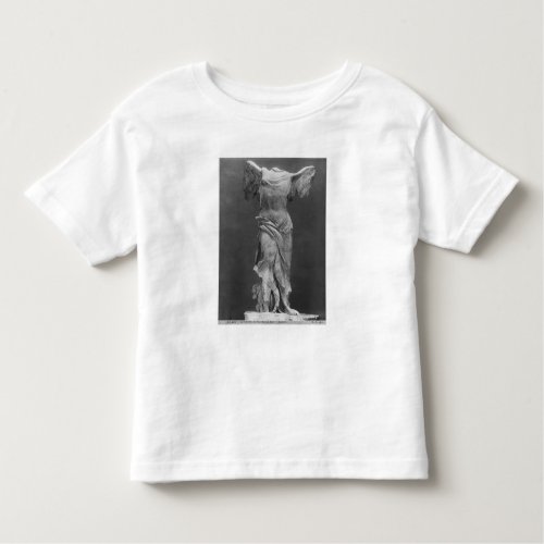 View of the Victory Samothrace in Louvre museum Toddler T_shirt