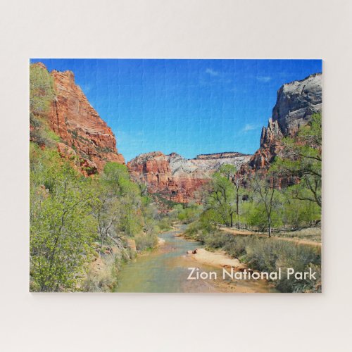 View of the Virgin River 1 Jigsaw Puzzle