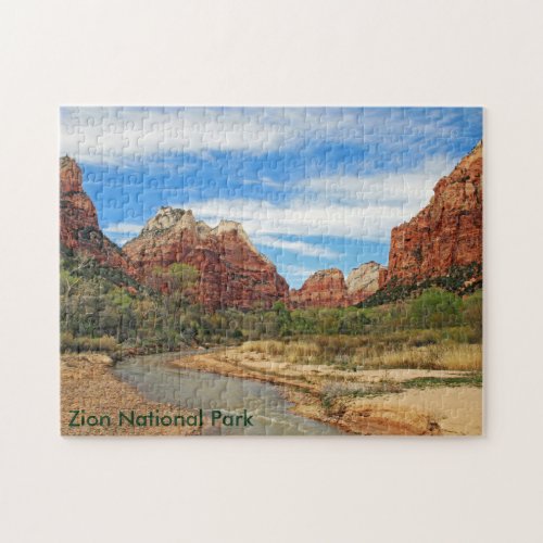 View of the Virgin River 2 Jigsaw Puzzle