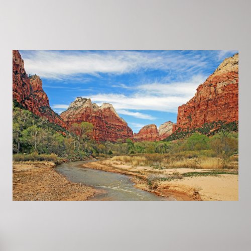 View of the Virgin River 2 Poster