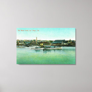 View of the Water FrontSan Diego, CA Canvas Print