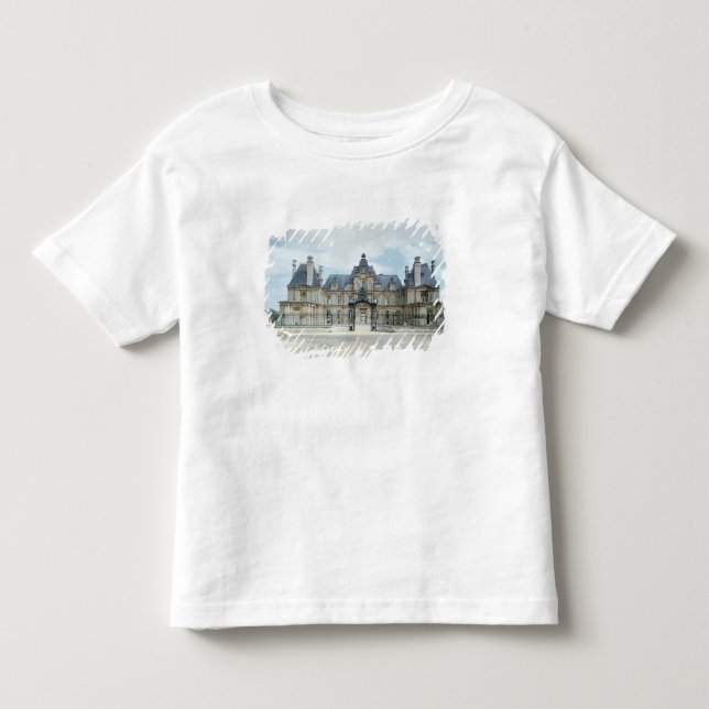 View of the West facade of Chateau de Maisons Toddler T-shirt (Front)