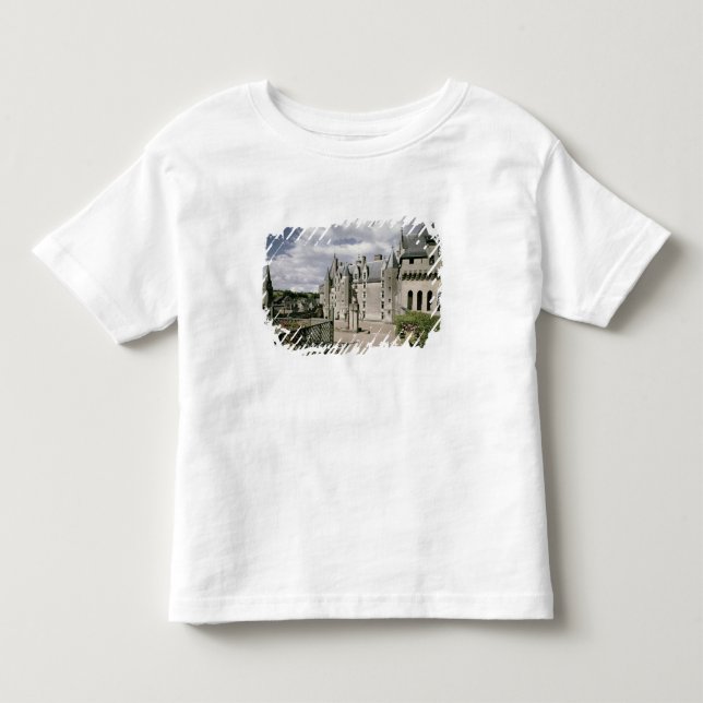 View of the west facade of the restored toddler t-shirt (Front)