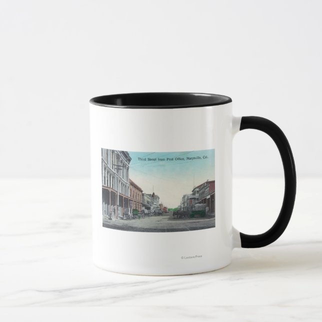 View of Third Street from the Post Office Mug (Right)