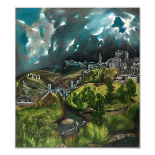 View of Toledo  El Greco  Photo Print