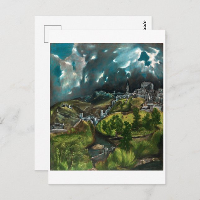 View of Toledo | El Greco | Postcard (Front/Back)