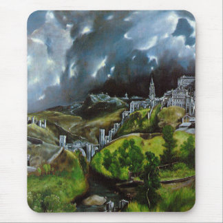 'View of Toledo' Mouse Pad