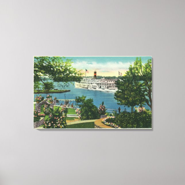 View of Toronto Steamer Canvas Print (Front)