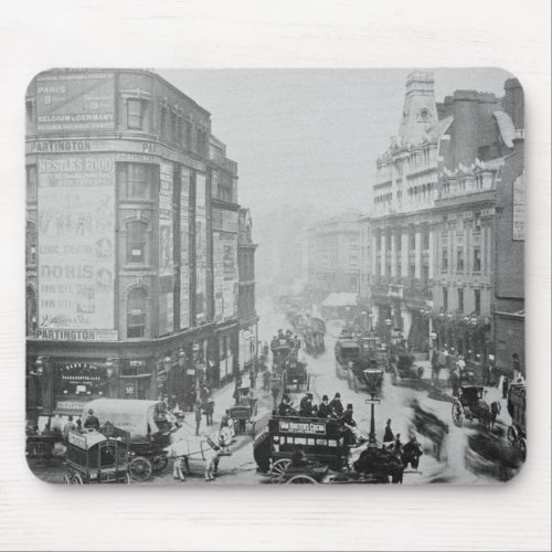 View of Tottenham Court Road c1885 Mouse Pad
