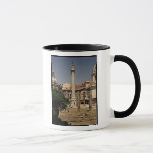 View of Trajans Column 113 AD Mug