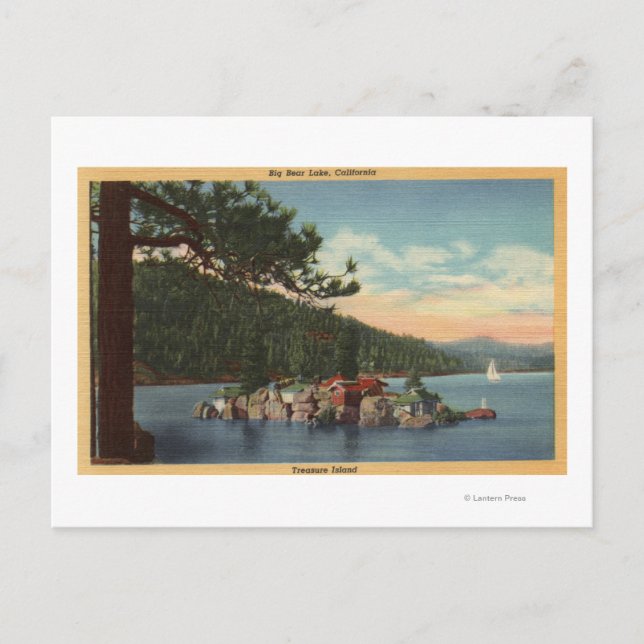 View of Treasure Island Postcard (Front)