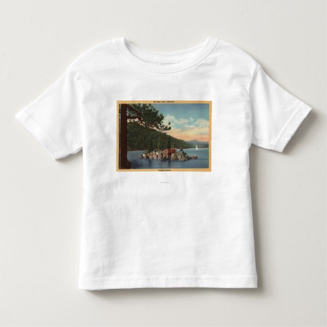 View of Treasure Island Toddler T-shirt (Front)