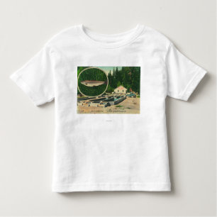 View of Trout Haven HatcheryGasquet, CA Toddler T-shirt