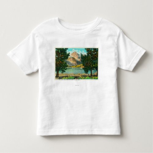 View of Twin Lakes near Bridgeport Toddler T_shirt