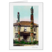 View of Two TotempolesWrangell, AK (Front)