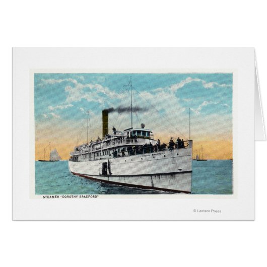 View of Typical Cape Cod Sand Dunes Cards (Front Horizontal)