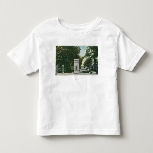View of Union College Memorial Gate Toddler T-shirt (Front)