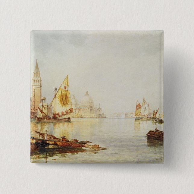 View of Venice Button (Front)