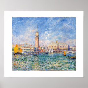 View of Venice by Renoir Poster
