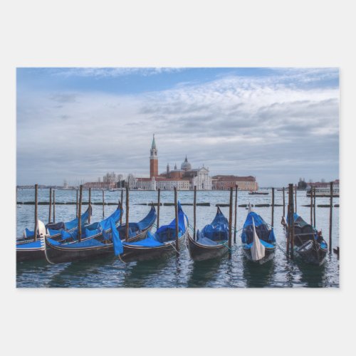 View Of Venice Italy Wrapping Paper Sheets