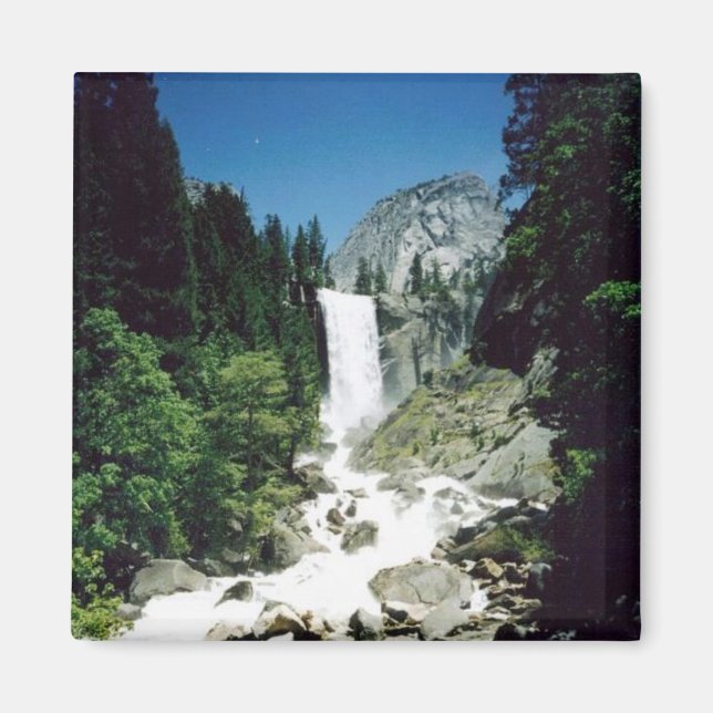 View of Vernal Falls Magnet (Front)