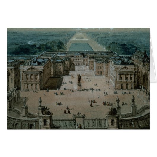 View of Versailles Cards (Front Horizontal)