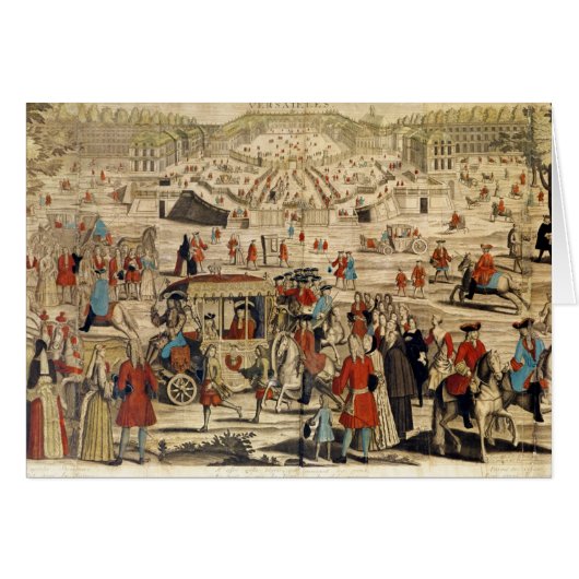View of Versailles Cards (Front Horizontal)