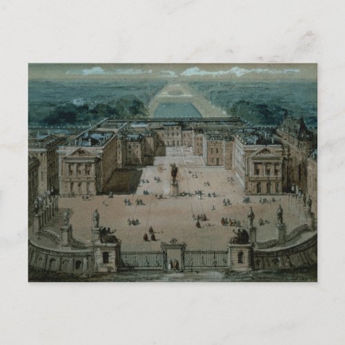 View of Versailles Postcard