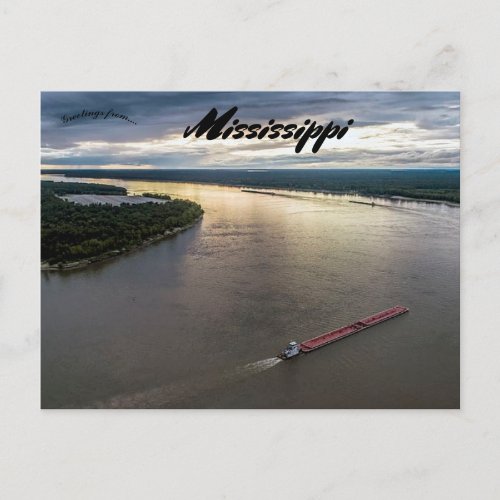 View of Vicksburg Mississippi Postcard