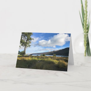 View of Wallowa Lake, Oregon Card
