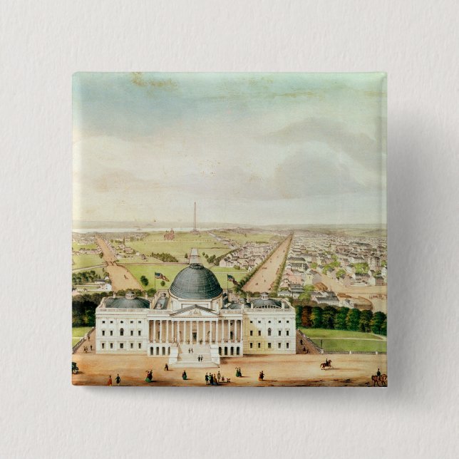 View of Washington Button (Front)