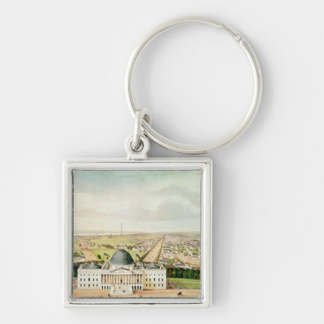 View of Washington Keychain (Front)