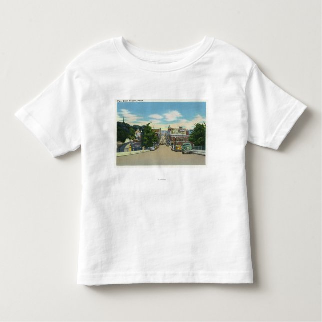 View of Water Street Toddler T-shirt (Front)
