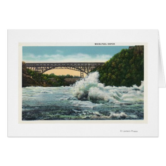 View of Whirlpool Rapids Bridge and Whirlpool Cards (Front Horizontal)