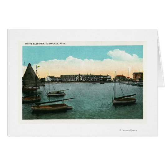 View of White Elephant Cards (Front Horizontal)
