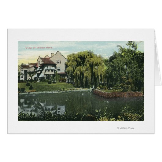 View of Willow Pond Cards (Front Horizontal)